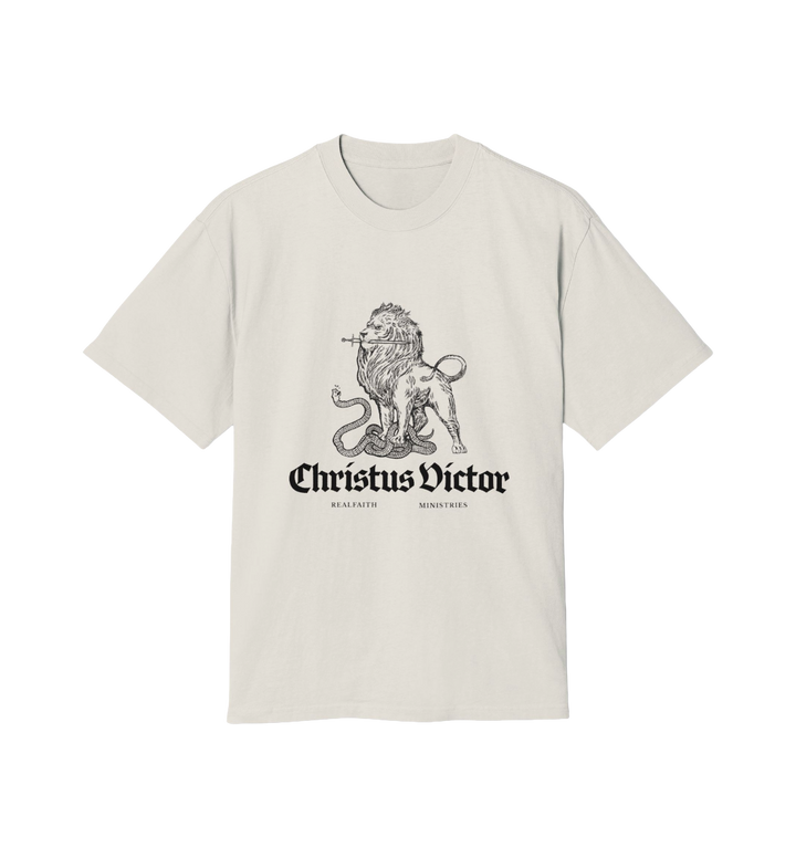 Christus Victor Lion Tee — Vintage Graphic T-Shirt