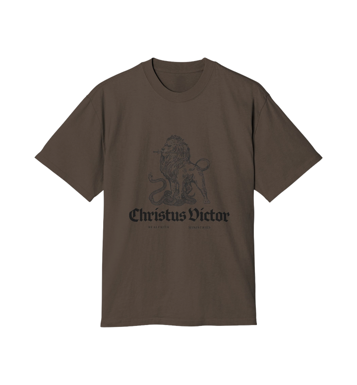 Christus Victor Lion Tee — Vintage Graphic T-Shirt