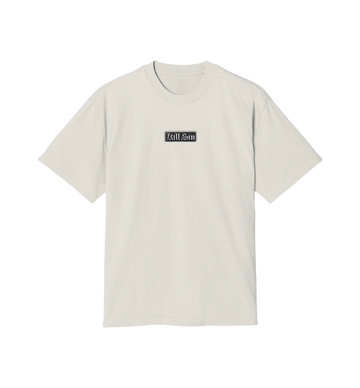 "Kill Sin" Embroidered Tee
