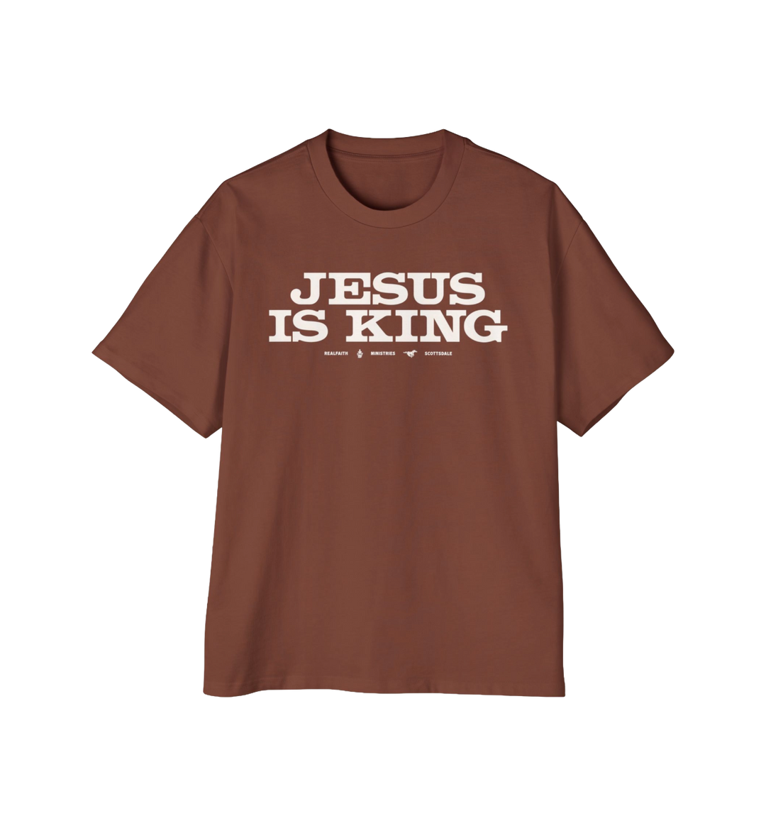 Jesus Is King Oversized Tee
