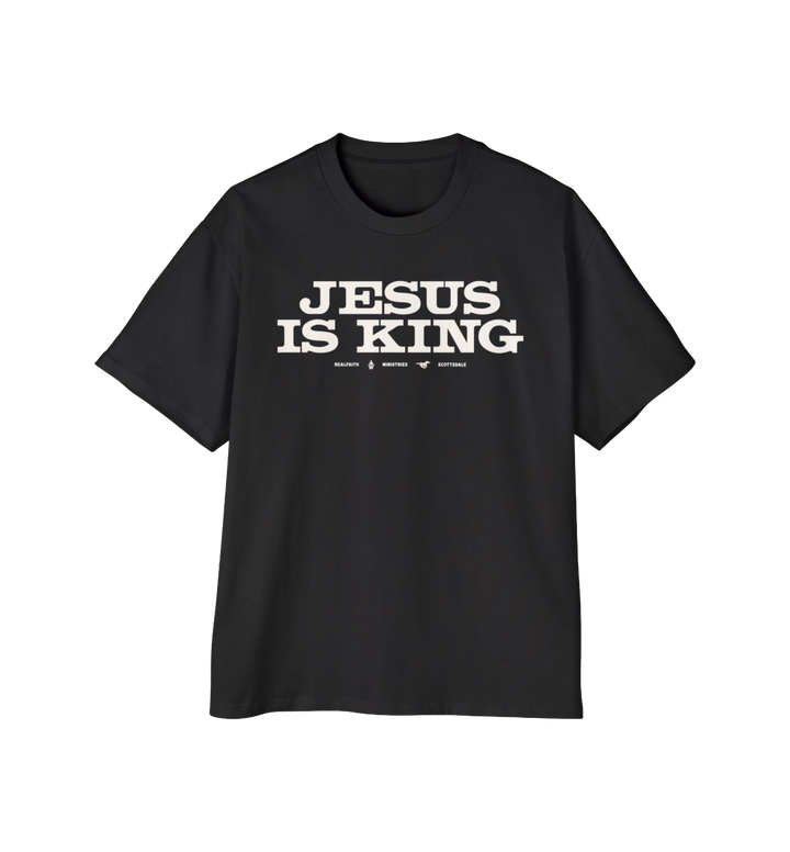 Jesus Is King Oversized Tee