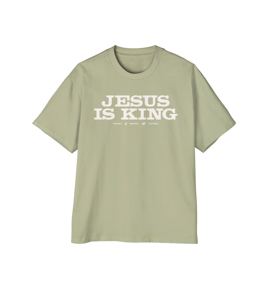 Jesus Is King Oversized Tee