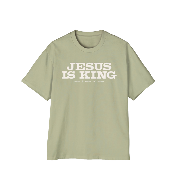 Jesus Is King Oversized Tee
