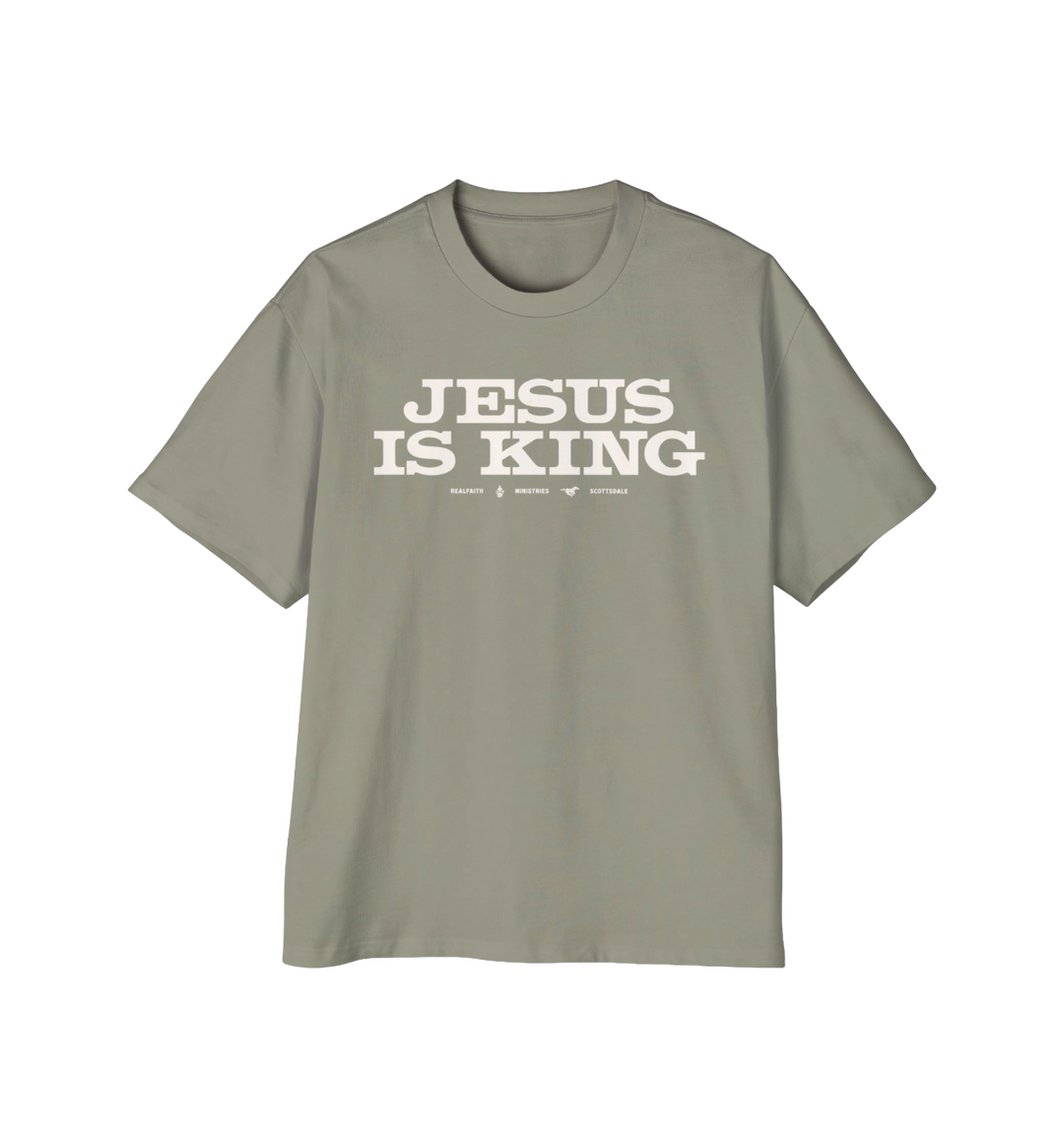 Jesus Is King Oversized Tee