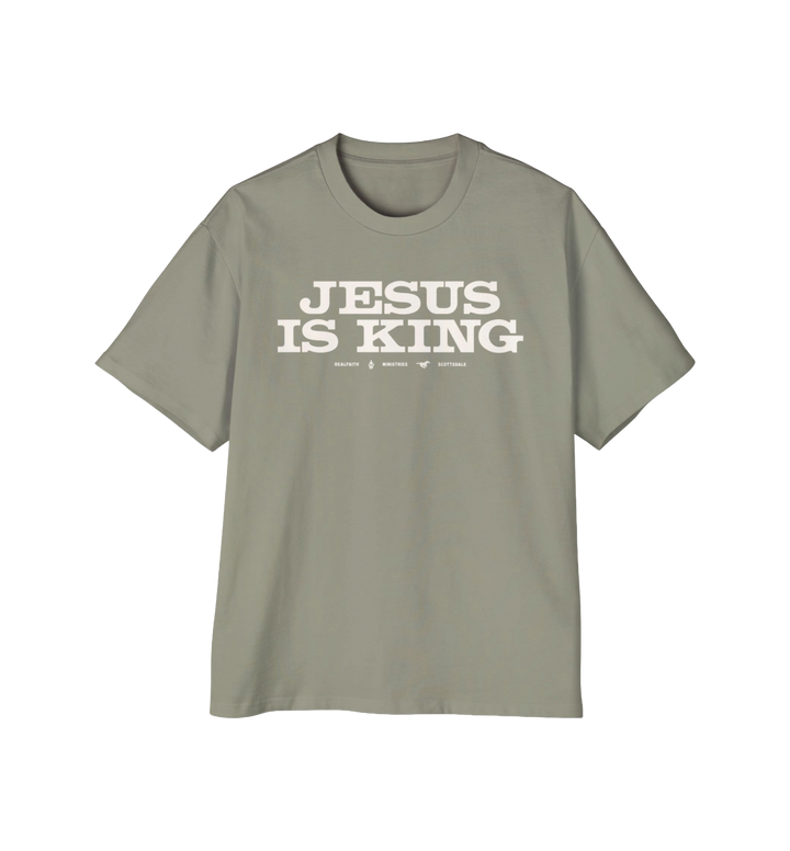 Jesus Is King Oversized Tee