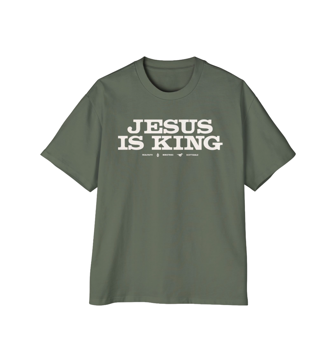 Jesus Is King Oversized Tee