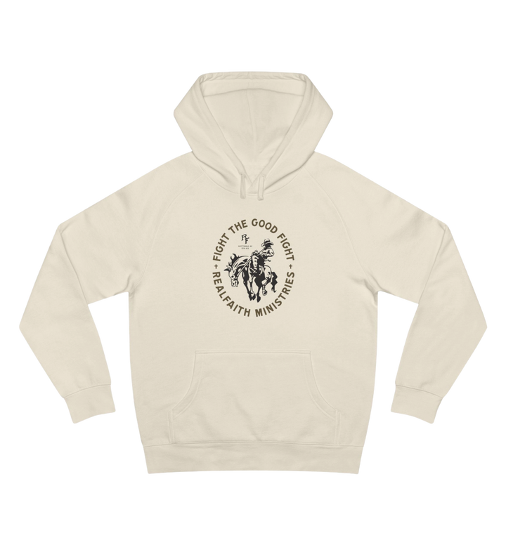 Good Fight Hoodie — Vintage Rider Sweatshirt