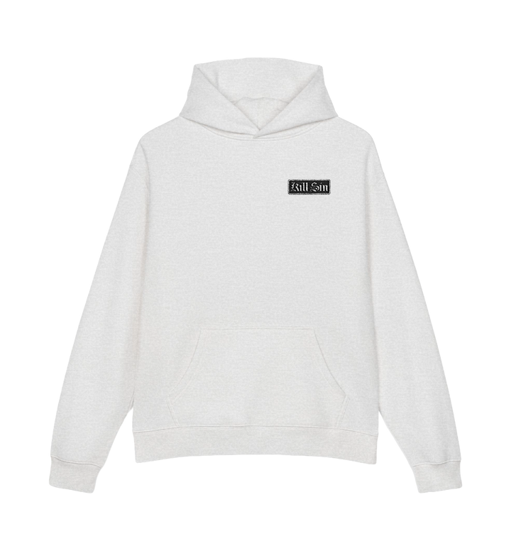 "Kill Sin" Hoodie — Chest Logo Hooded Sweatshirt