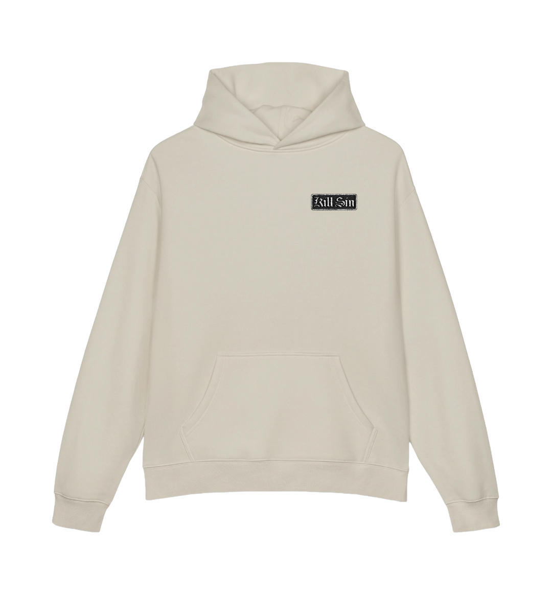 "Kill Sin" Hoodie — Chest Logo Hooded Sweatshirt