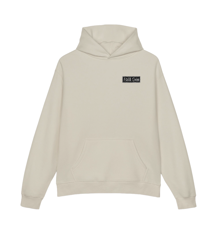 "Kill Sin" Hoodie — Chest Logo Hooded Sweatshirt