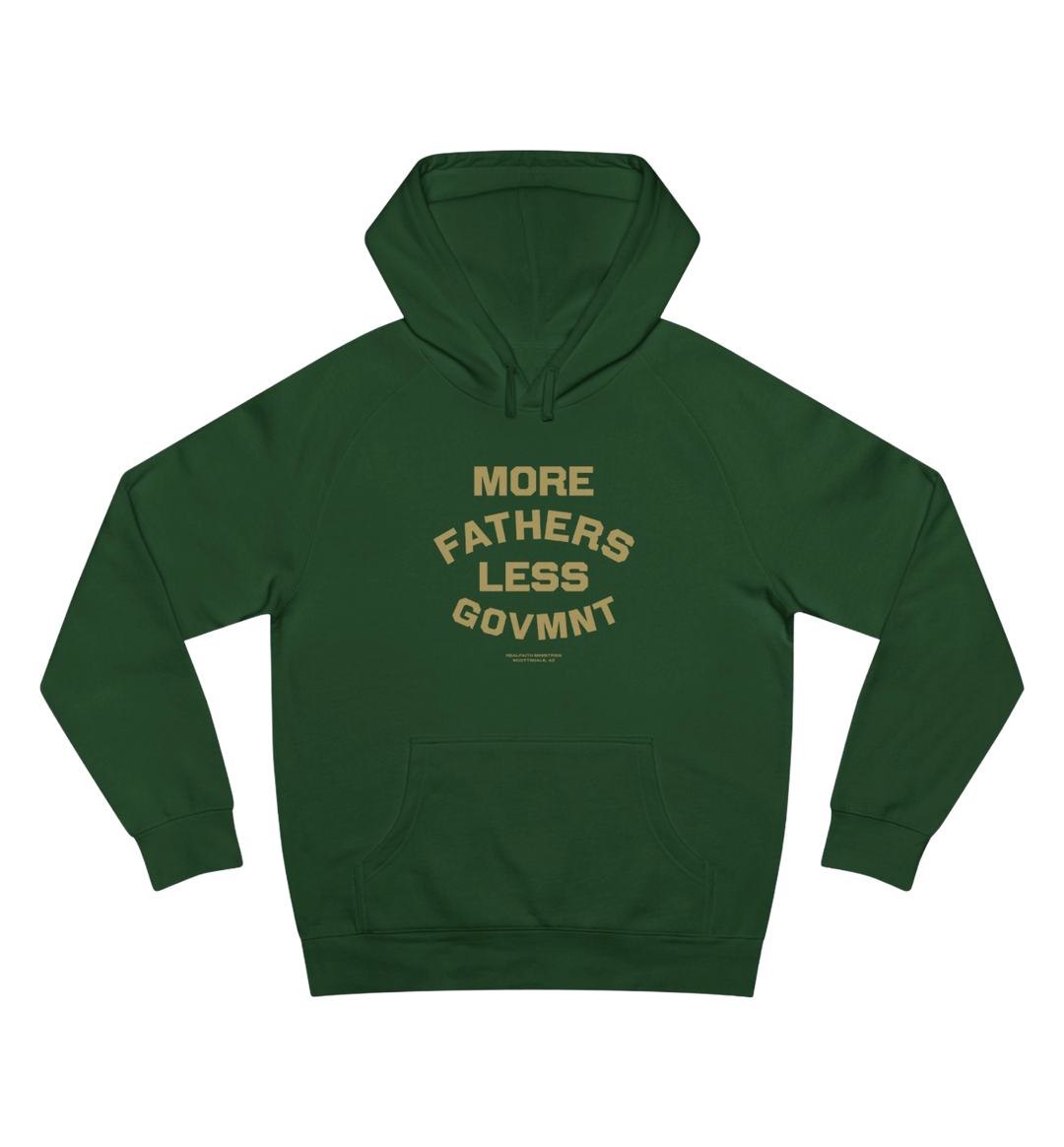 "More Fathers Less Govmnt" Vintage Hoodie