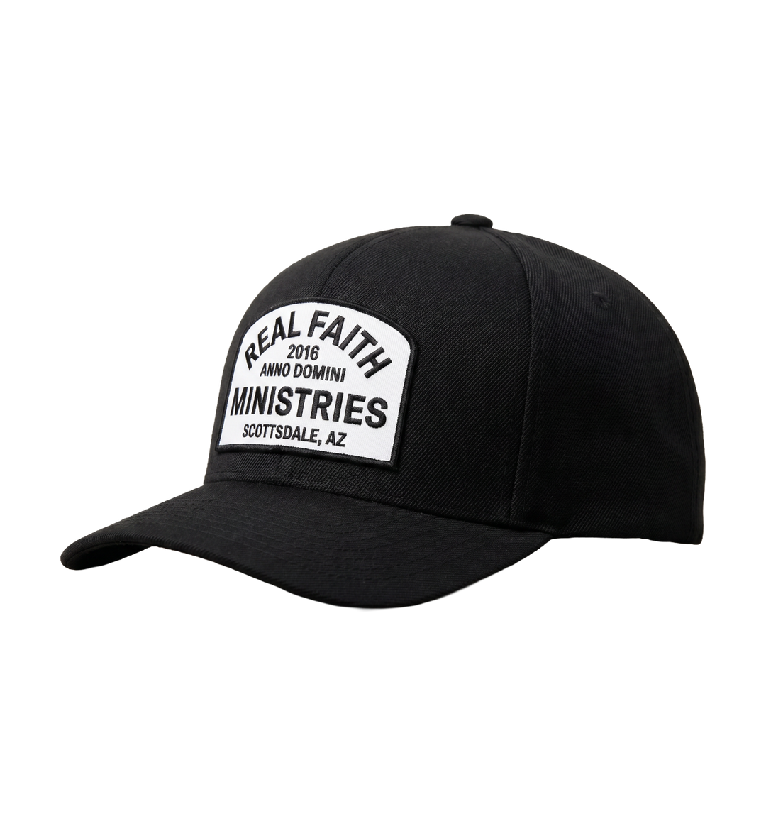 Real Faith Ministries Scottsdale Patch Hat — (2016 Anno Domini)