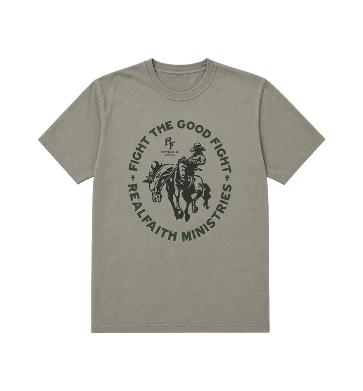 Fight the Good Fight Faded Tee