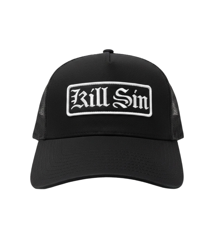 Kill Sin Canvas Trucker Hat