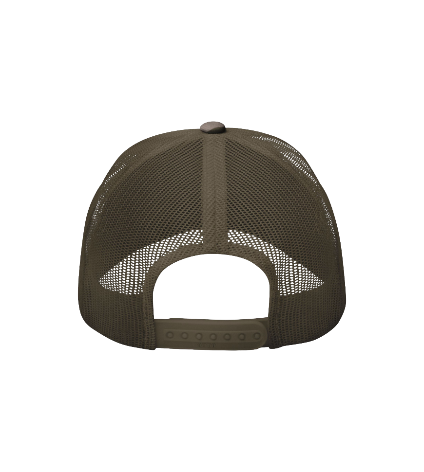 Kill Sin Camouflage Trucker Hat — Embroidered Patch, Rugged Camo Snapback