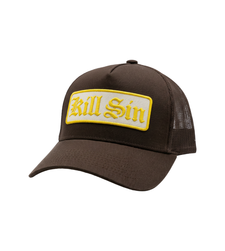 "Kill Sin" Patch Frame Cap