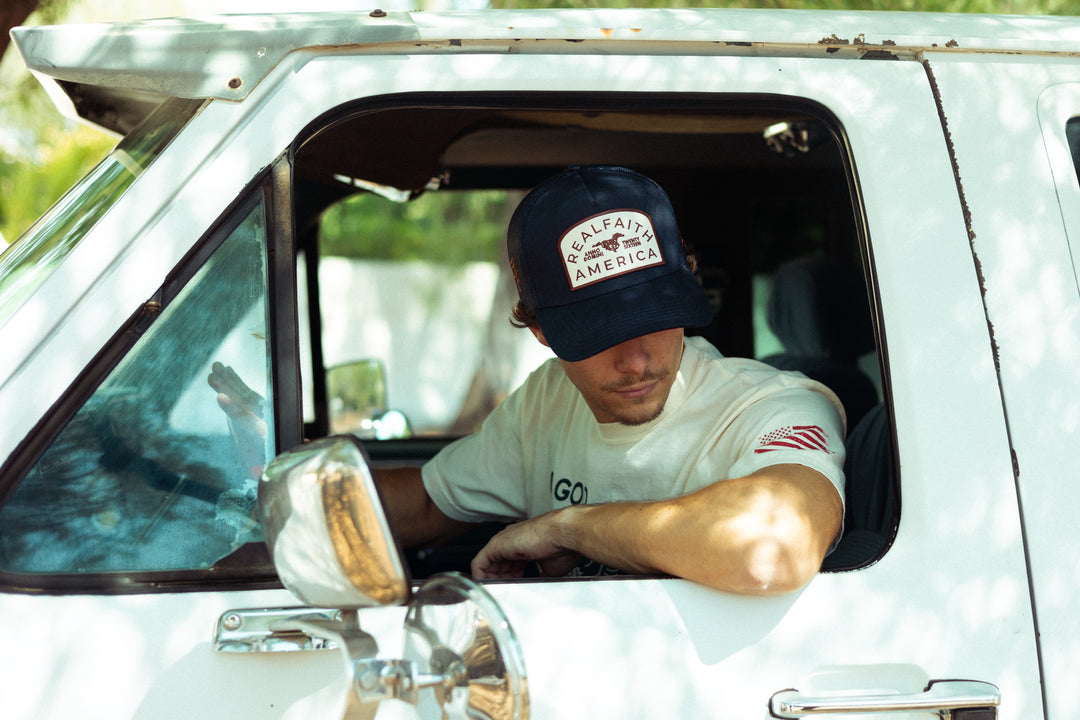 RF America Patch Hat
