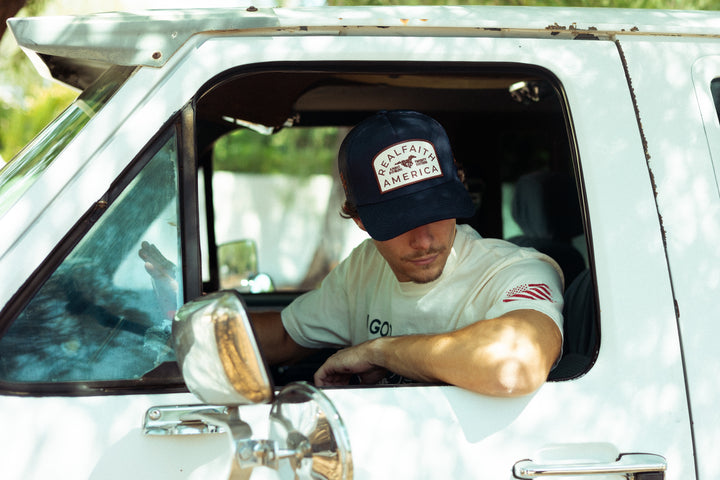 RF America Patch Hat
