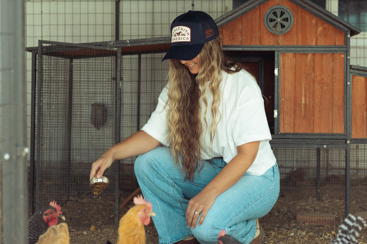 RF America Patch Hat